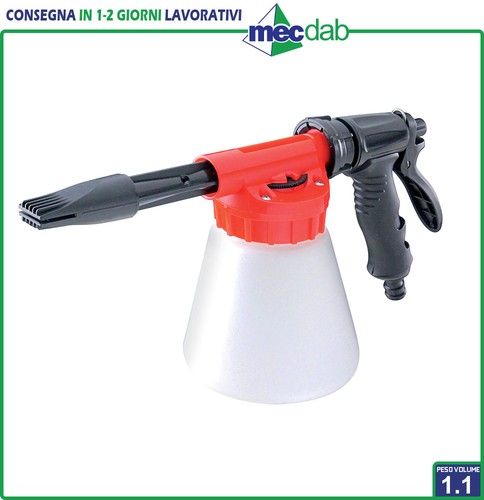 Lancia schiuma con serbatoio - con,